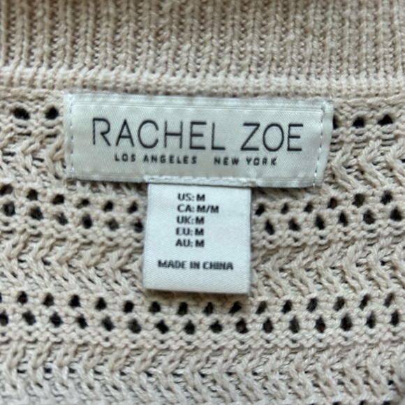 NEW Rachel Zoe Size M Sweater - Picture 3 of 3